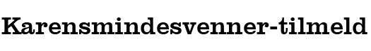 karensmindesvenner-tilmeld.dk